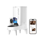 PETKIT YumShare Solo 2 на повдигната стойка до телефон с приложението