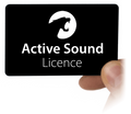 Карта Active Sound Licence в ръка
