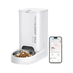 PETKIT Fresh Element SOLO в бяло с 3-литров резервоар, стоманена купичка и приложението