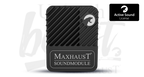 Звуков модул Maxhaust Soundmodule, черен корпус с диагонални ребра