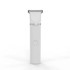 Тялото на Trimmer Pro отпред, с бутон за включване и релефно оребряване