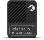 Звуков модул Maxhaust Soundmodule, черен корпус с диагонални ребра