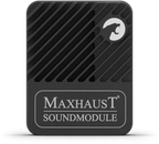 Звуков модул Maxhaust Soundmodule, черен корпус с диагонални ребра