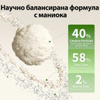 Здрава бучка, вдигната с лопатка, без рониене