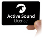 Карта Active Sound Licence в ръка