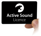 Карта Active Sound Licence в ръка