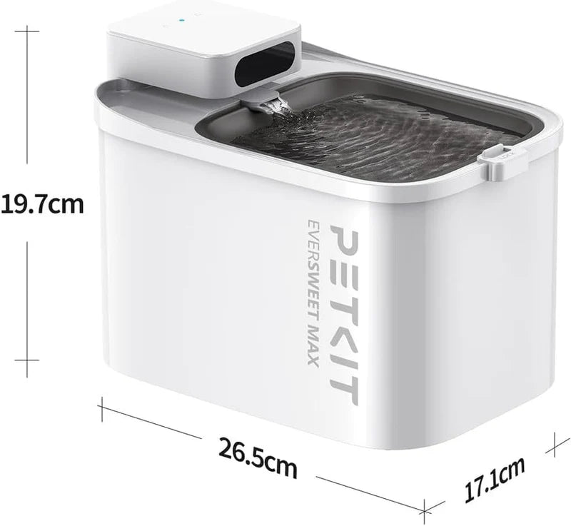 Размери на Eversweet Max – 26,5 × 17,1 × 19,7 см
